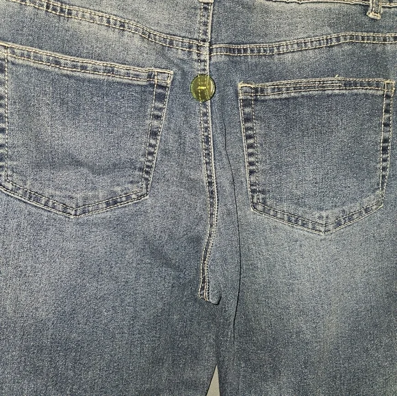 Red Star Womans Capri Jeans Size 8 - Picture 9 of 12
